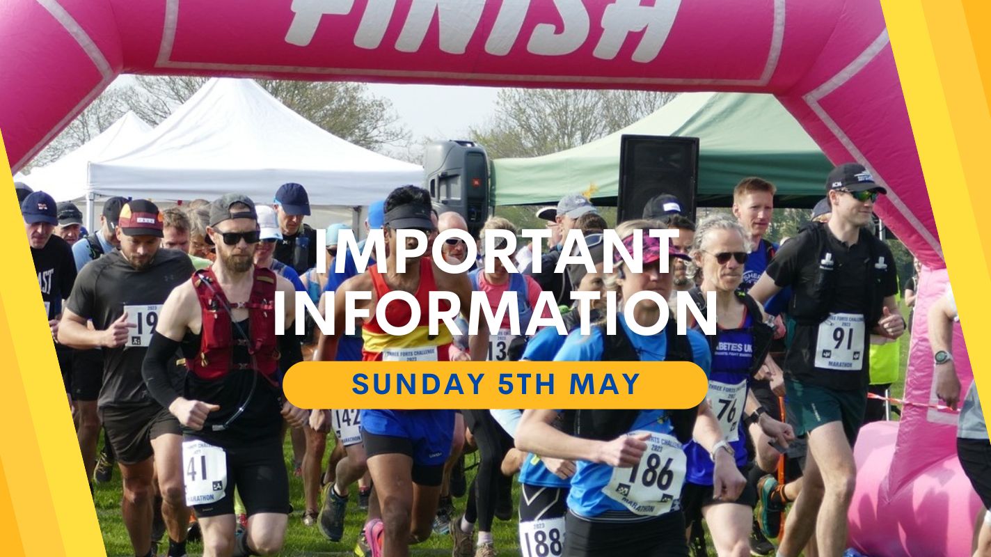 Important information to all runners